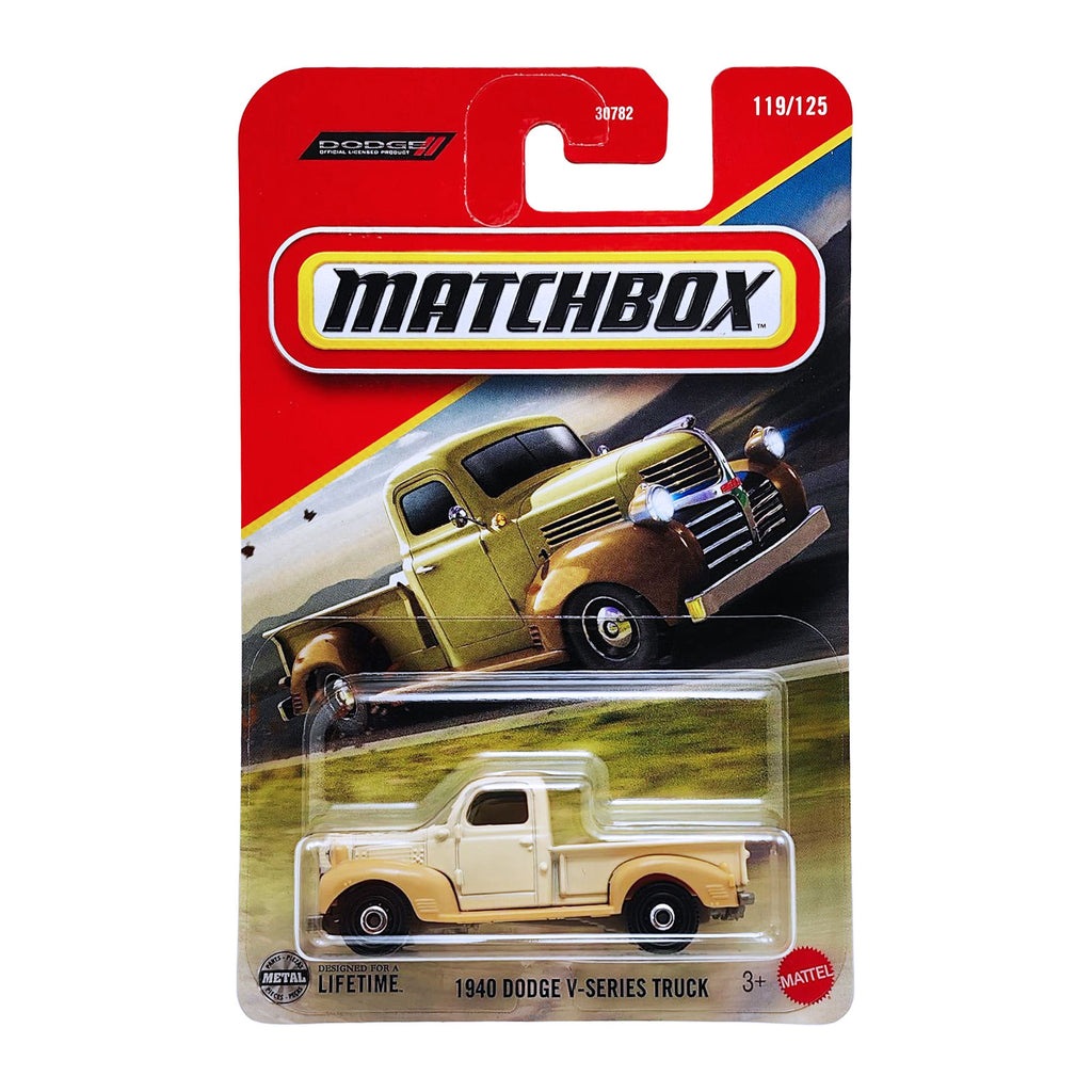 Matchbox 1940 Dodge V-Series Truck - Beige (119/125)