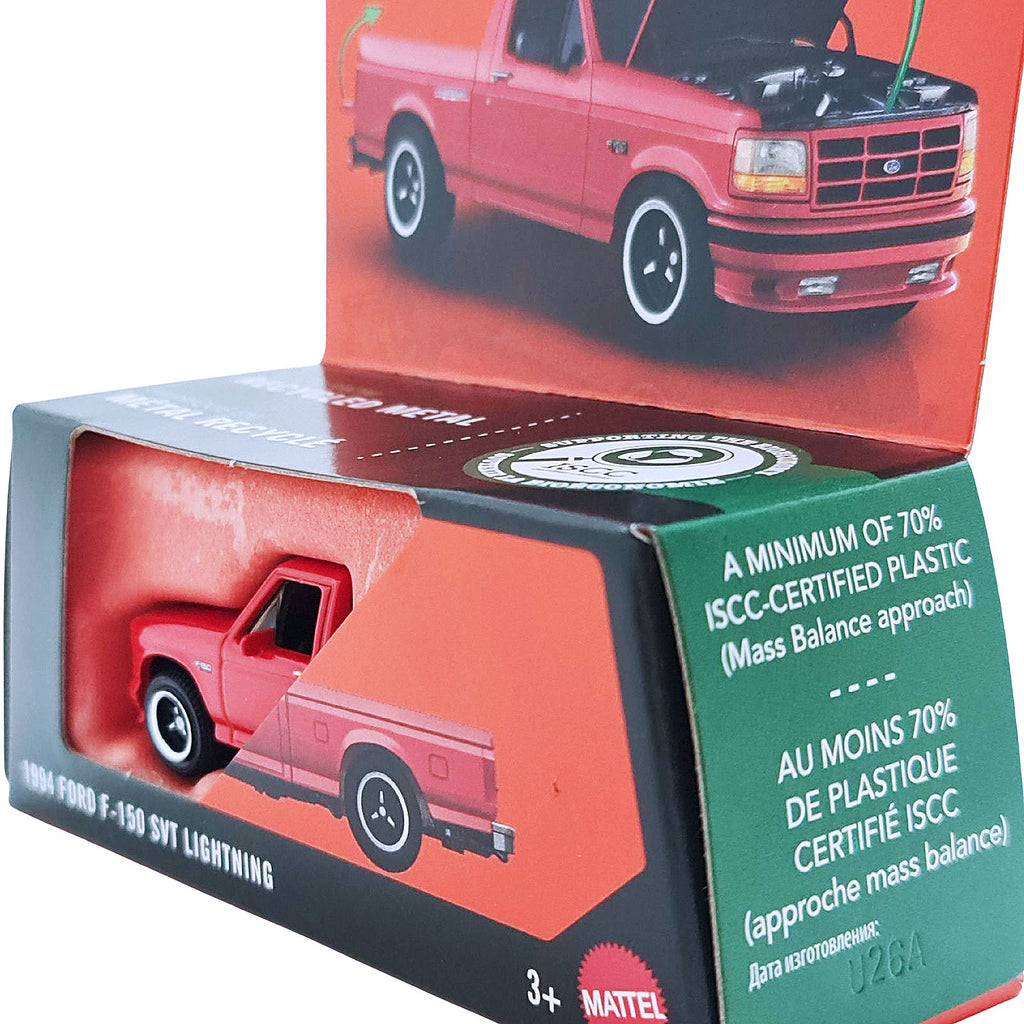 Matchbox Moving Parts | 1994 Ford F-150 SVT Lightning - Red (JBW69)