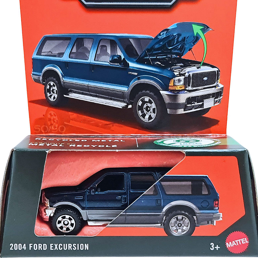 Matchbox Moving Parts | 2004 Ford Excursion - Blue (JBW67)