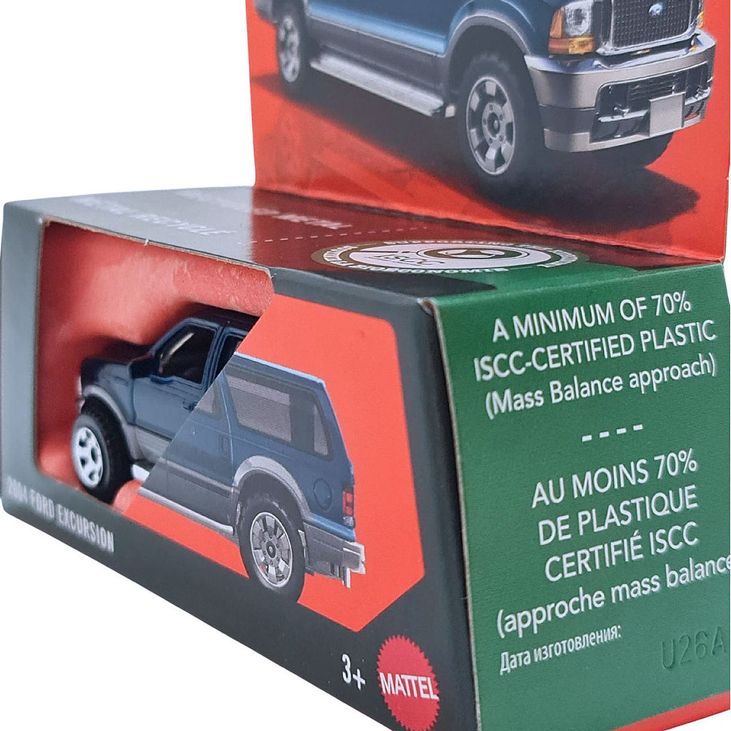 Matchbox Moving Parts | 2004 Ford Excursion - Blue (JBW67)