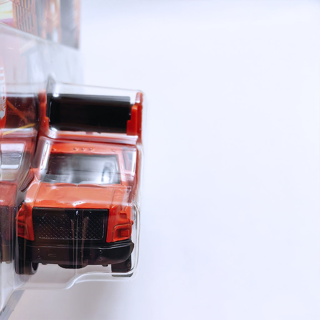 Matchbox Working Rigs | GMC 3500 Attenuator Truck - Orange (JBX81)