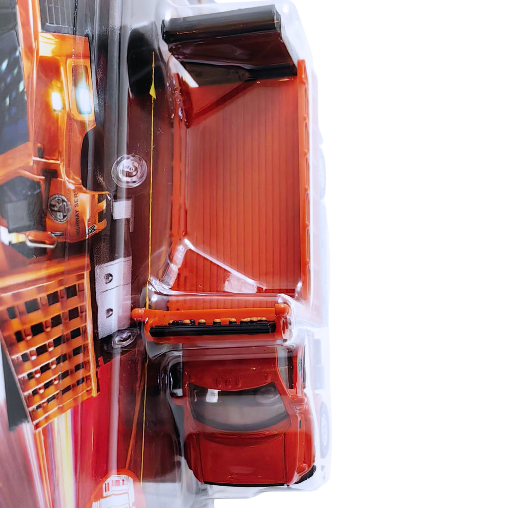 Matchbox Working Rigs | GMC 3500 Attenuator Truck - Orange (JBX81)