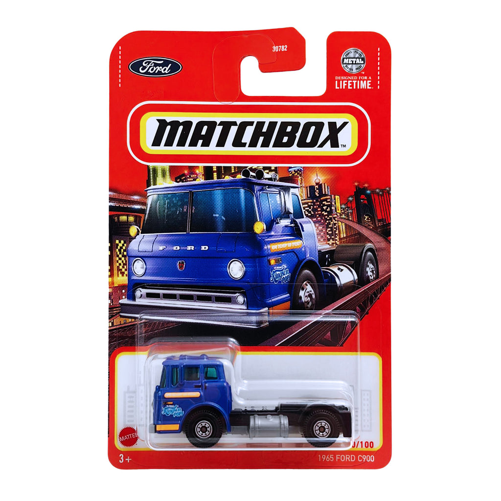 Matchbox 1965 Ford C900 - Blue (70/100)