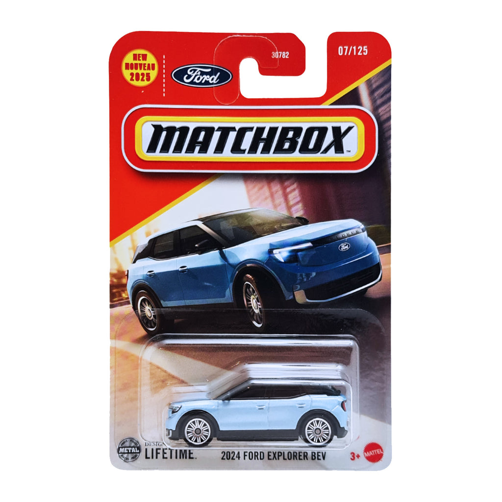 Matchbox 2024 Ford Explorer Bev | Light Blue (7/125)