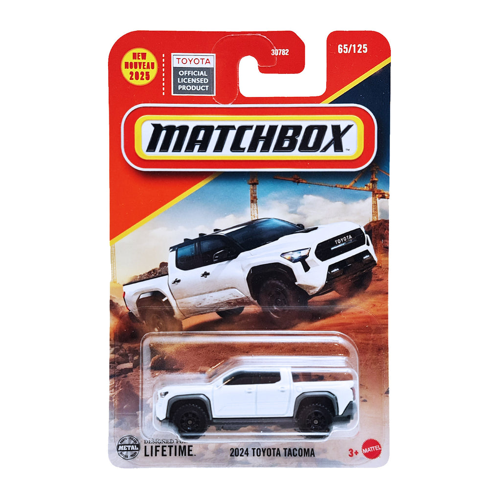 Matchbox 2024 Toyota Tacoma - White (65/125)