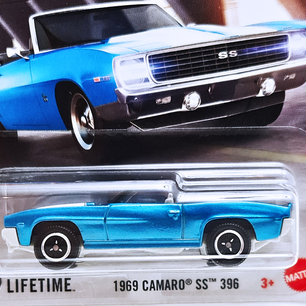 Matchbox 1969 Camaro SS 396 - Blue (72/125)