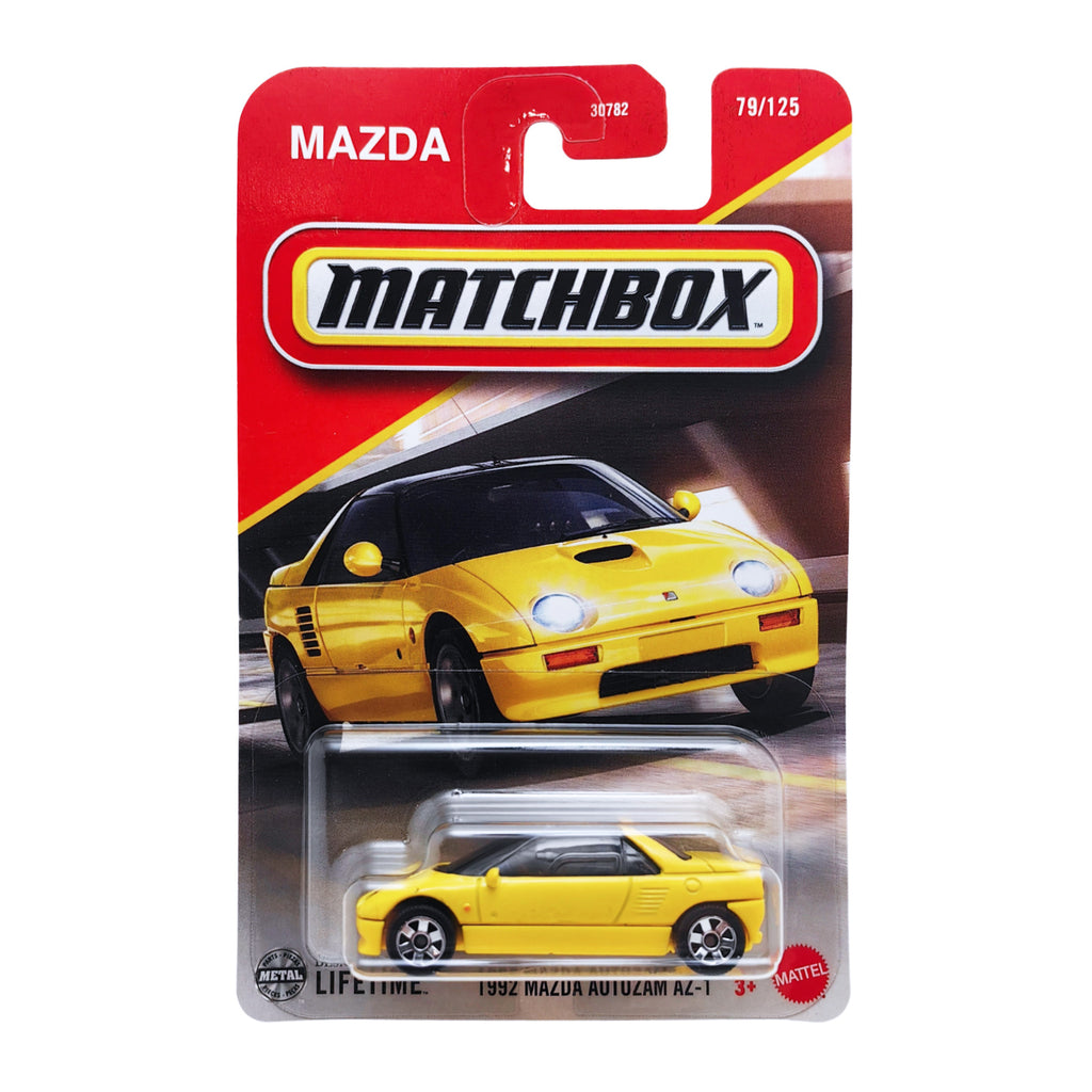 Matchbox 1992 Mazda Autozam AZ-1 - Yellow (79/125)