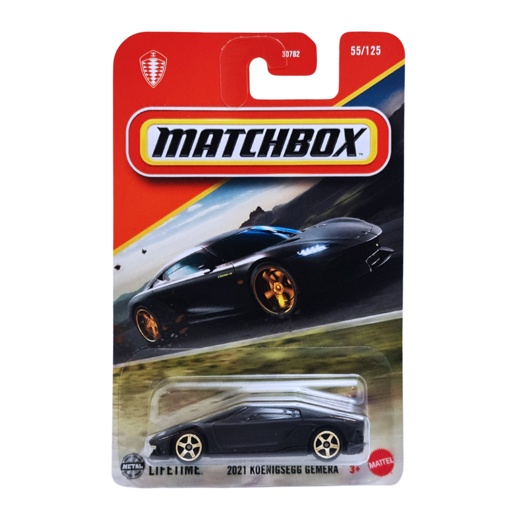 Matchbox 2021 Koenigsegg Gemera - Black (55/125)