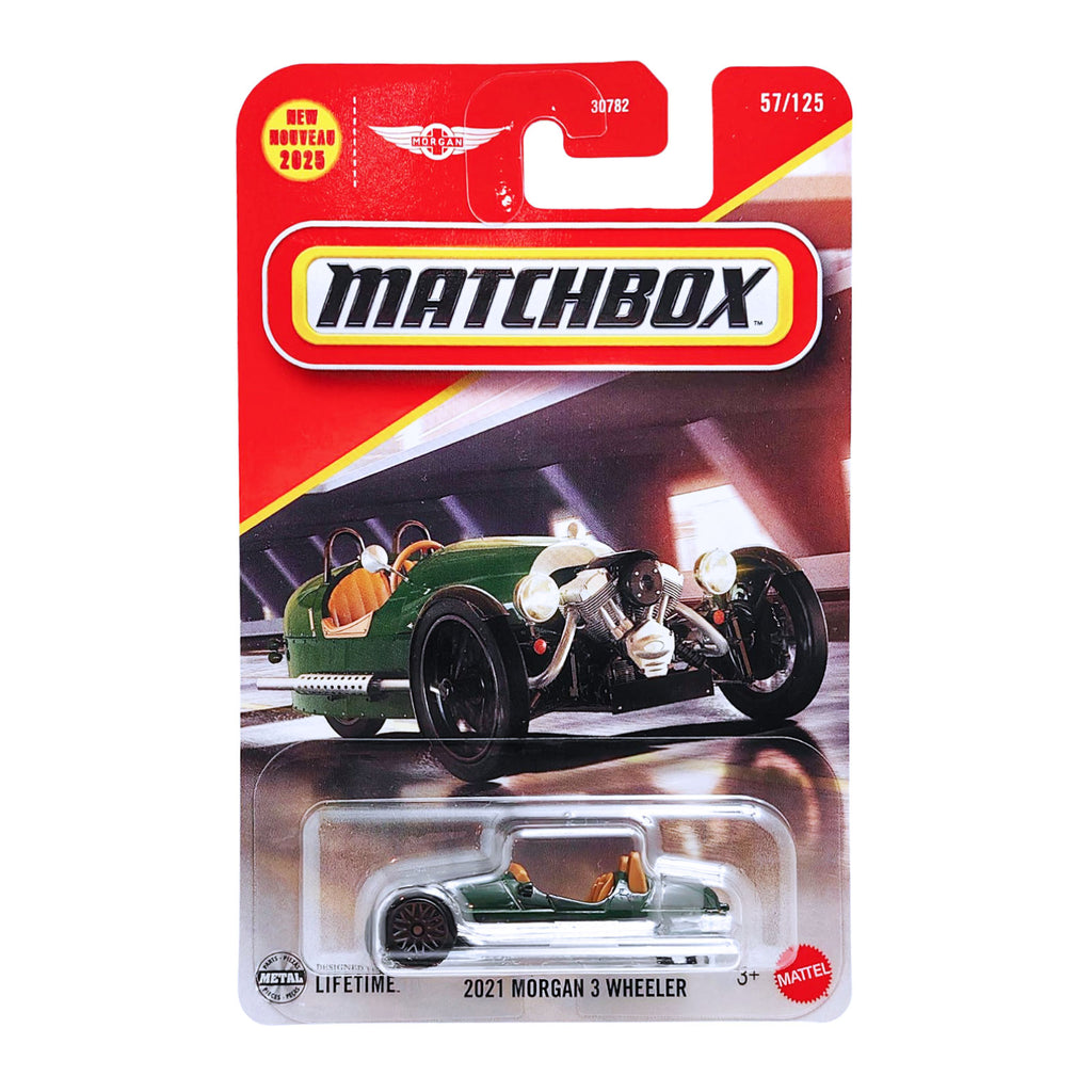 Matchbox 2021 Morgan 3 Wheeler | Green (57/125)