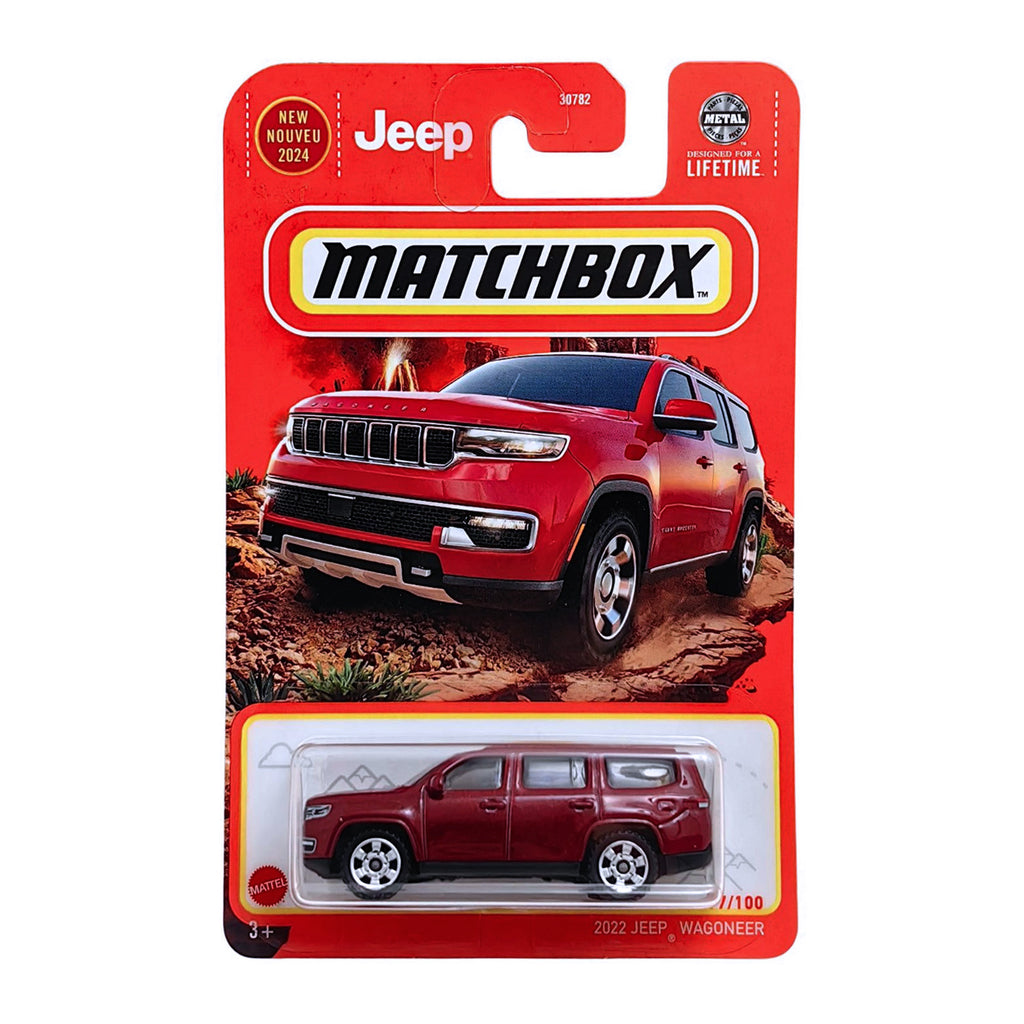 Matchbox 2022 Jeep Wagoneer - Dark Red (97/100)