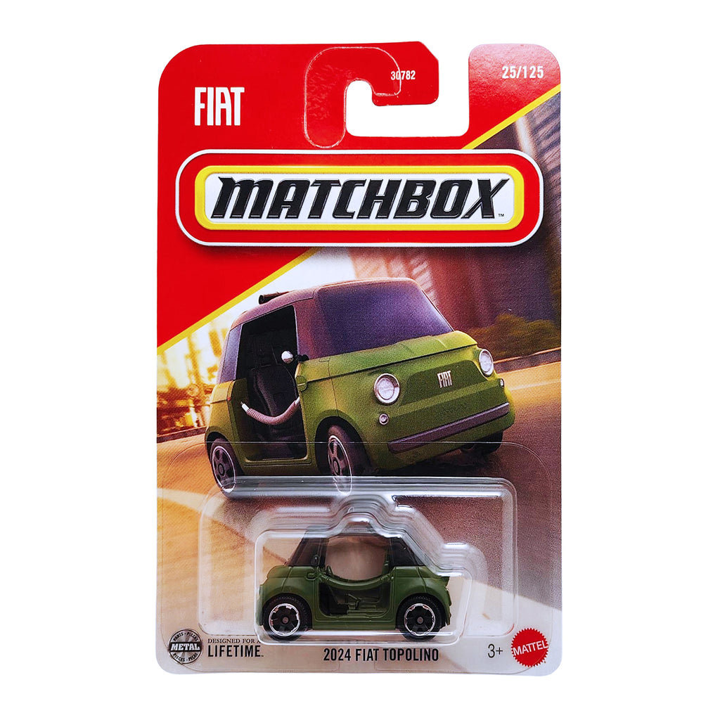 Matchbox 2024 Fiat Topolino - Dark Green (25/125)