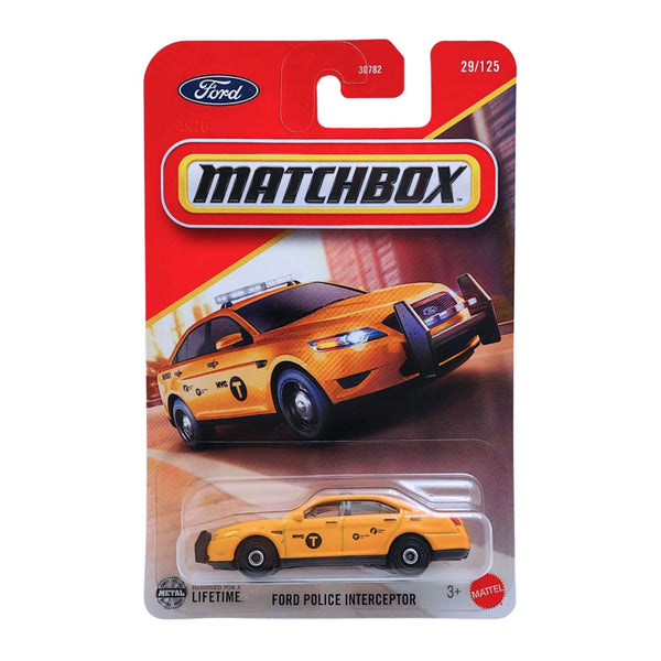 Matchbox N° 23 Edicion 70 Años Ford Police Interceptor En Venta En Mar