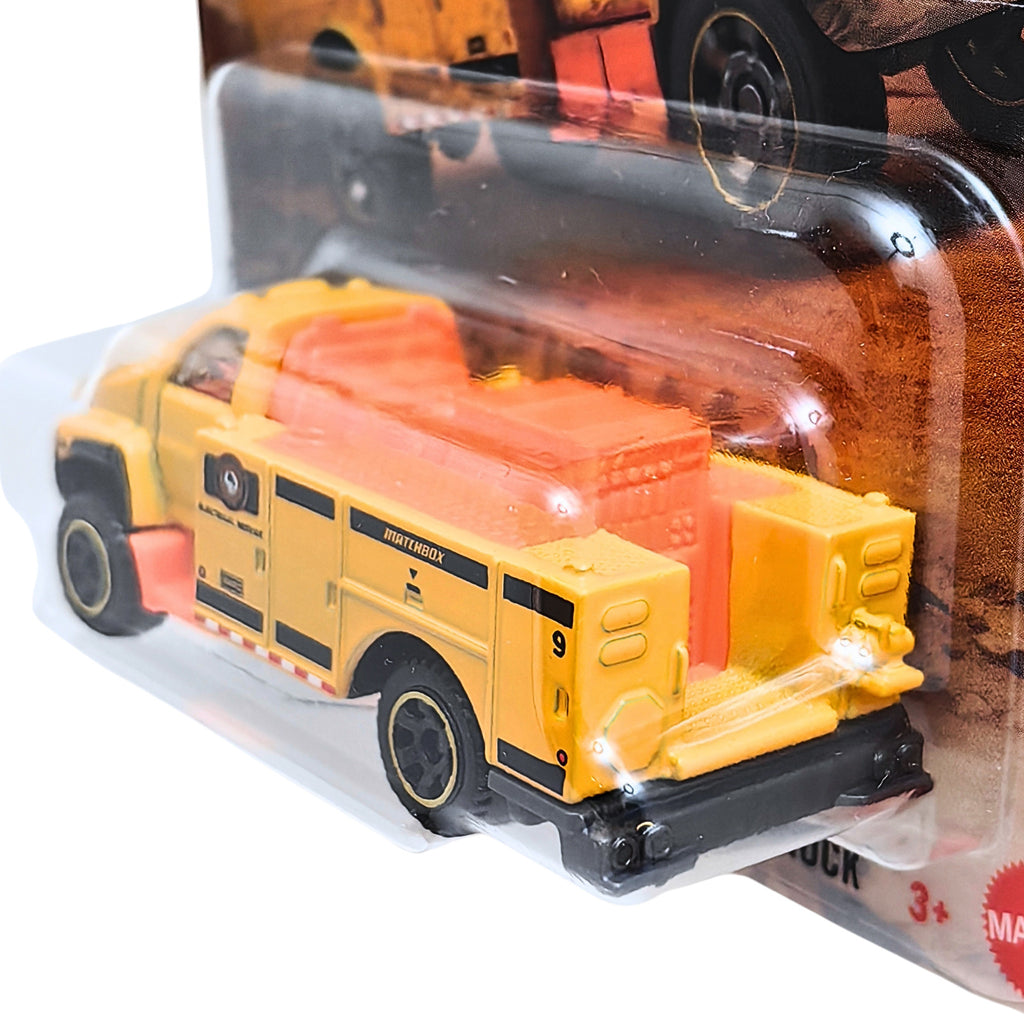 Matchbox GMC 3500 Utility Truck - Yellow (47/125)