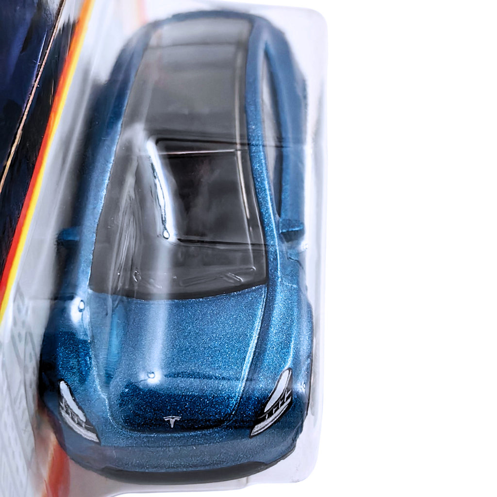 Matchbox Tesla Model Y - Blue (3/100)