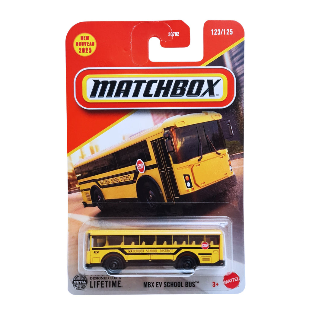 Matchbox MBX Ev School Bus - Yellow (123/125)