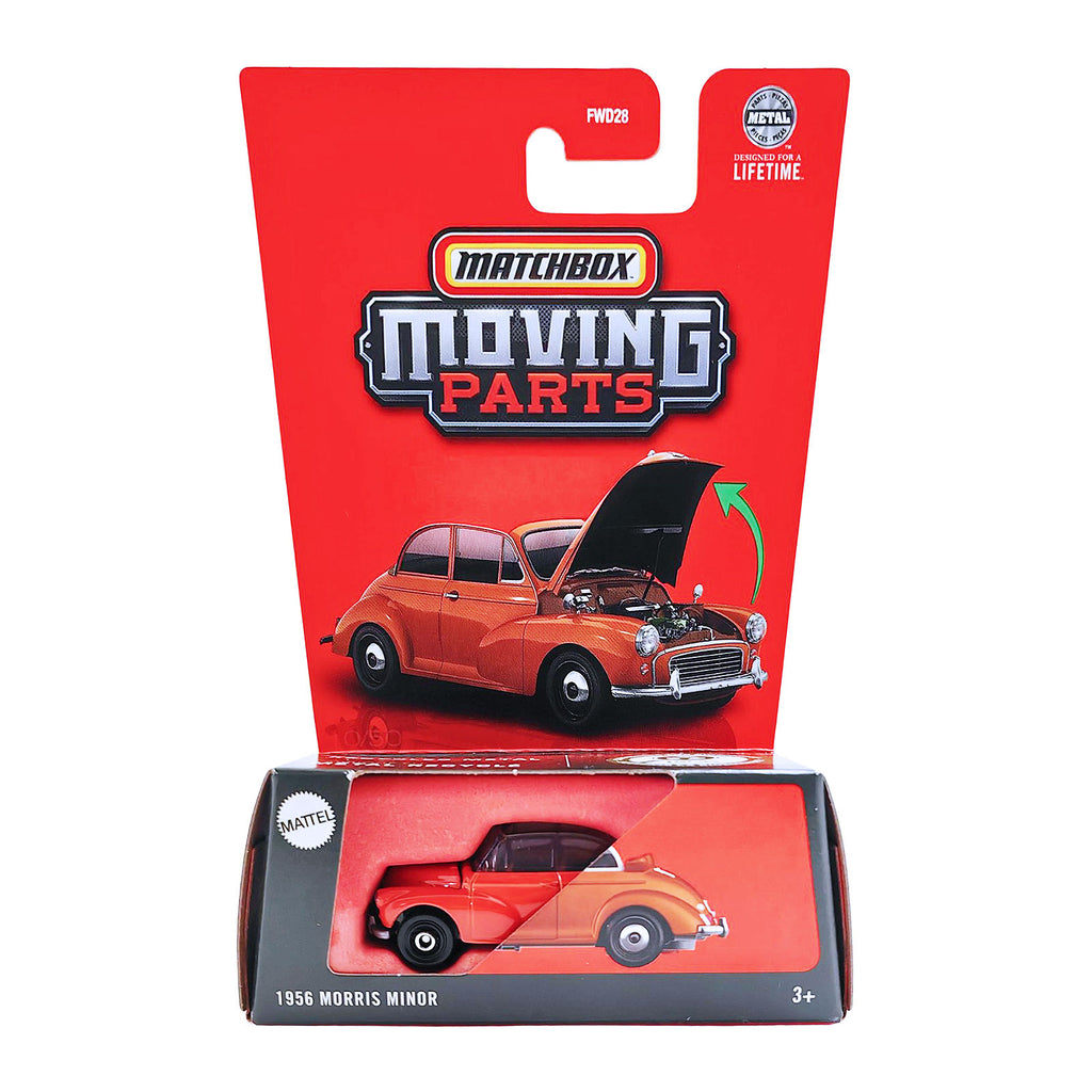 Matchbox Moving Parts | 1956 Morris Minor - Orange (JBW78)