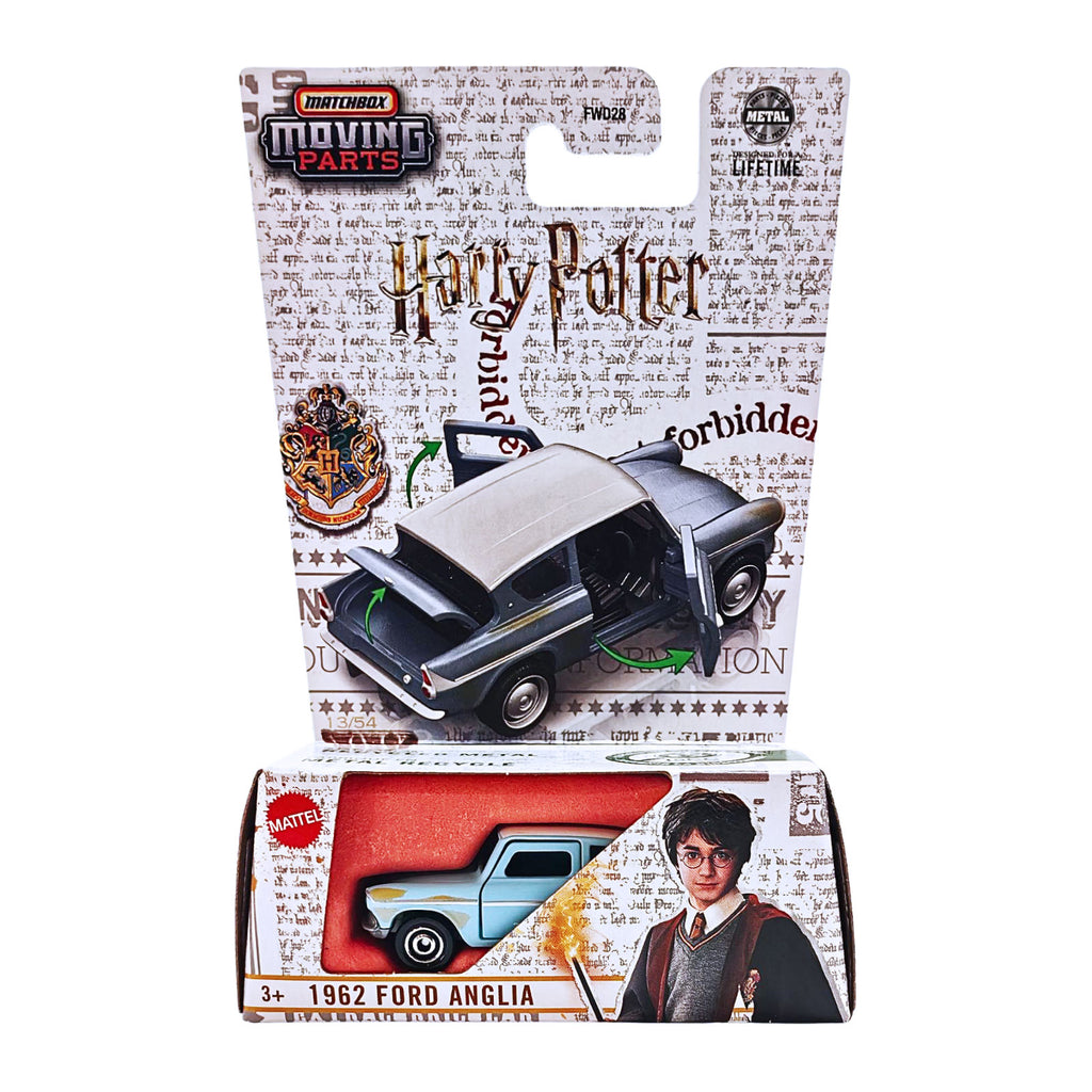 Matchbox MOVING PARTS | 1962 Ford Anglia - Baby Blue (JCB34)