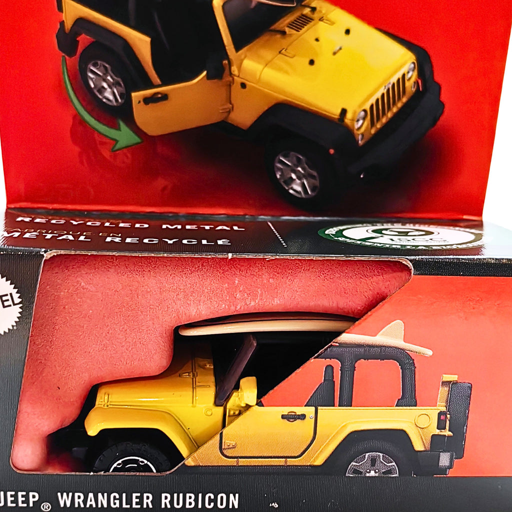 Matchbox FWD28 2016 Jeep Wrangler Rubicon - Yellow (JBW74)