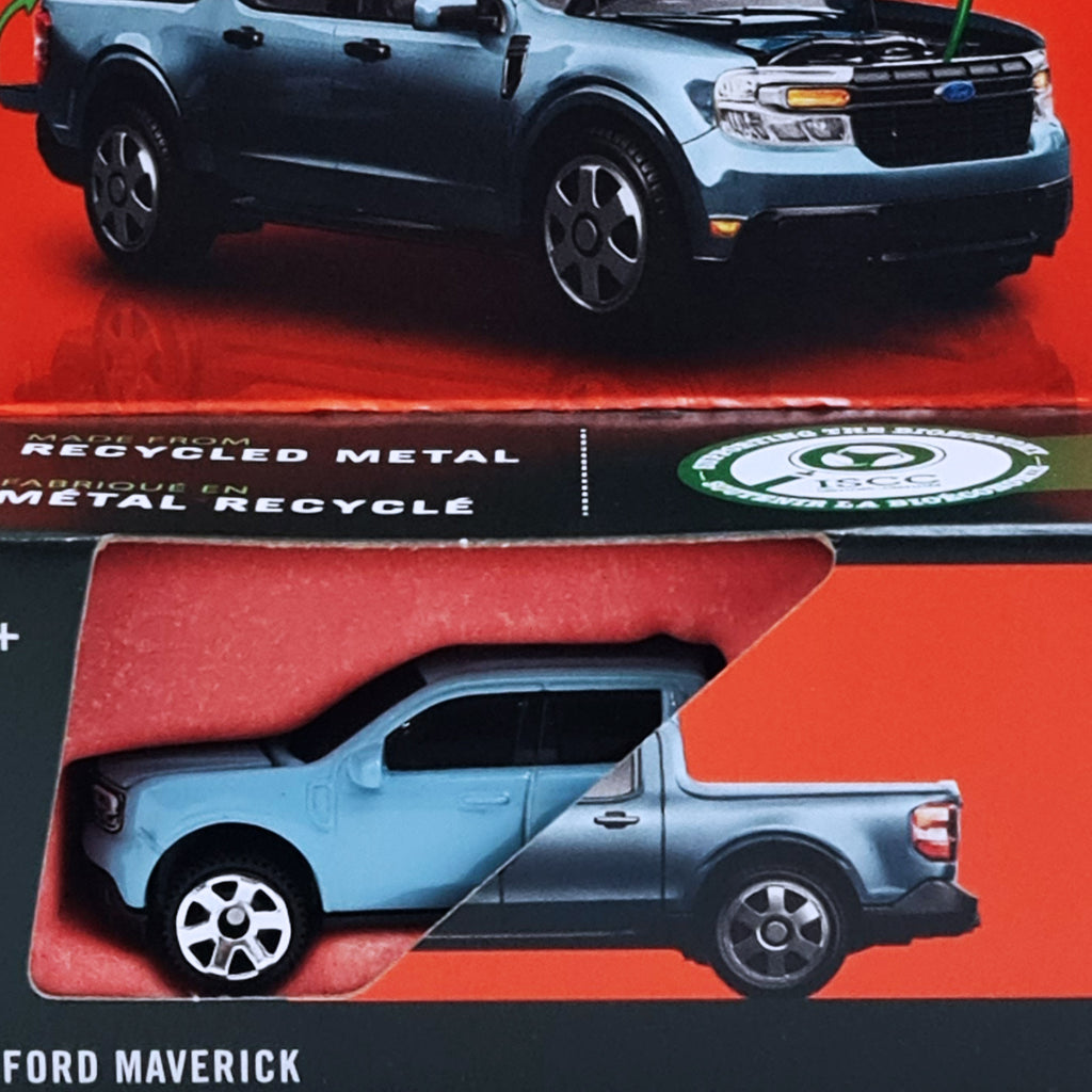 Matchbox Moving Parts | 2023 Ford Maverick - Light Blue (JBW65)