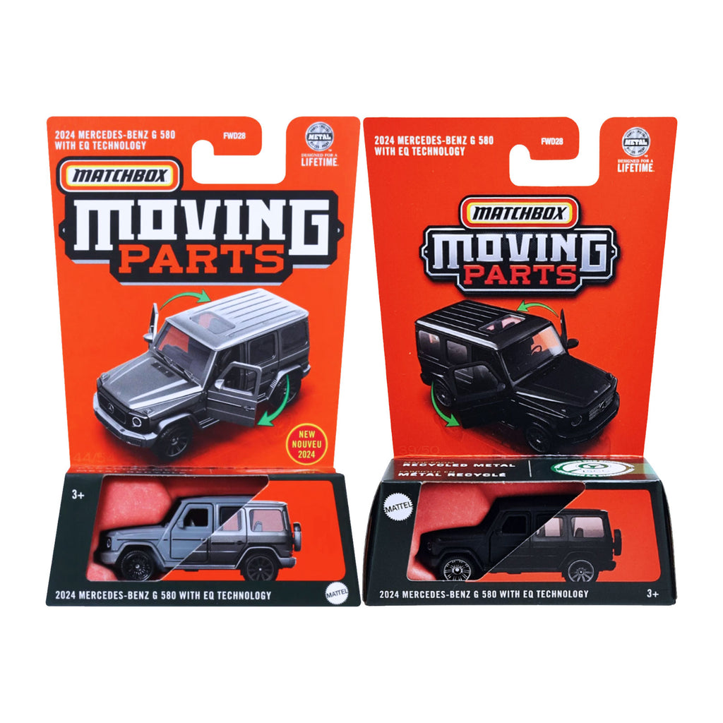 Matchbox Moving Parts | 2024 Mercedes-Benz G 580 with EQ Technology
