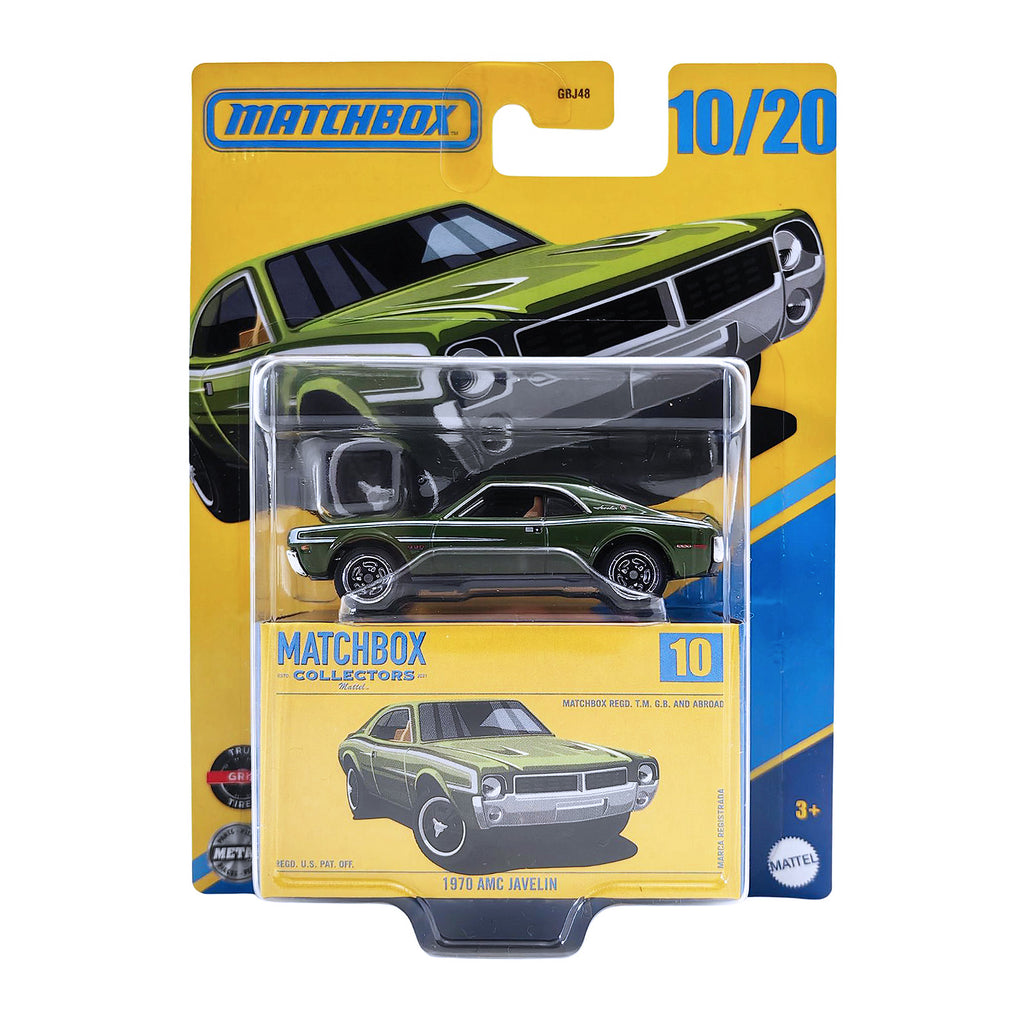 Matchbox Collectors | 1970 AMC Javelin - Green (10/20)