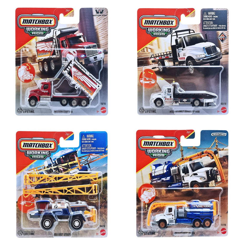 Matchbox Working Rigs Toy Trucks
