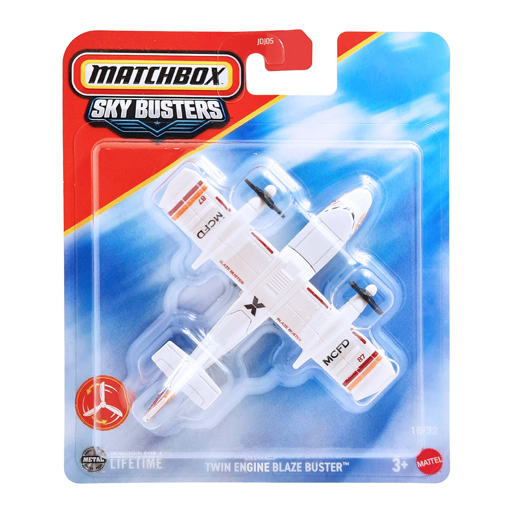 Matchbox Skybusters | Twin Engine Blaze Buster (JCN09)