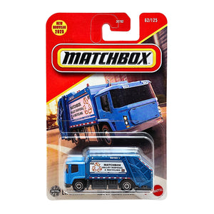 Matchbox MBX EV Trash Truck - Blue (62/125)