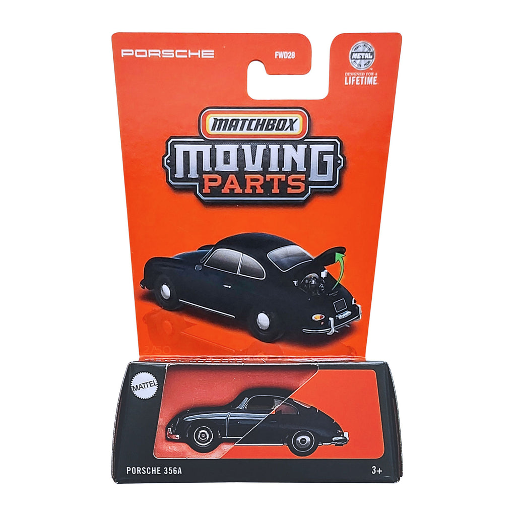 Matchbox Moving Parts | Porsche 356A - Dark Grey Blue (JBW97)