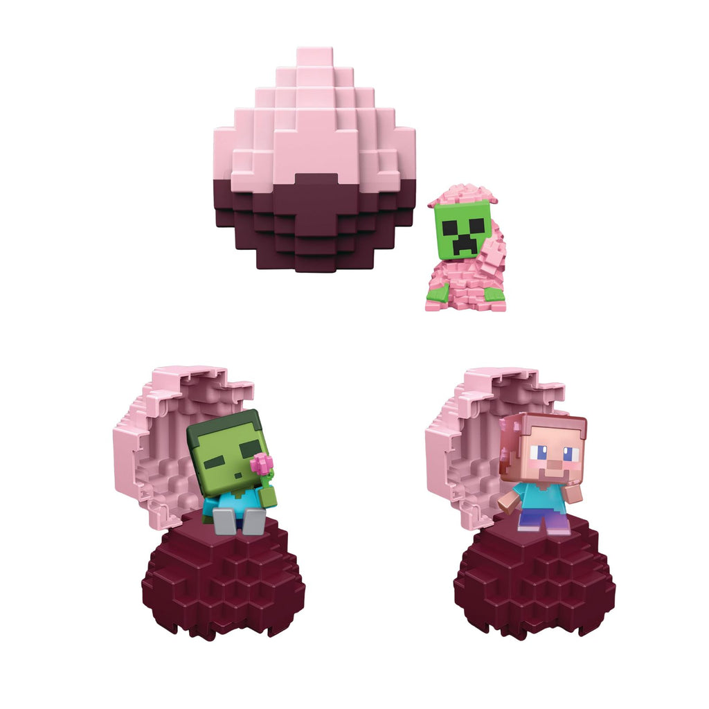 Minecraft Mini Mode Spawn Egg - Pink.Maroon (956E) - 194735269068