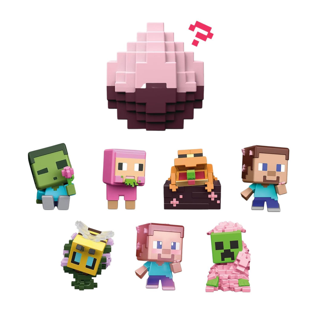 Minecraft Mini Mode Spawn Egg - Pink.Maroon (956E) - 194735269068