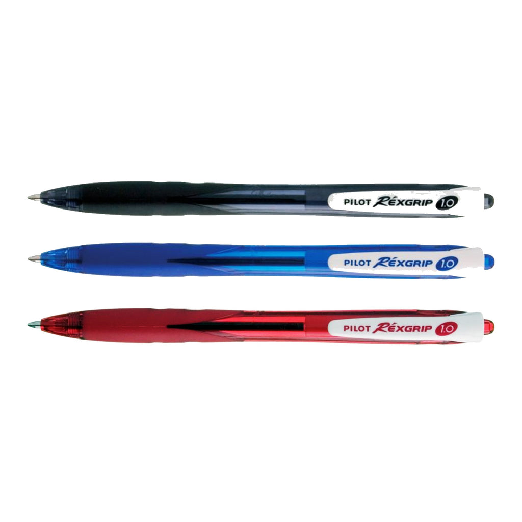 Pilot Rexgrip Retractable Ball Point Pen - Medium