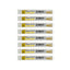 8pcs Pilot COLOR ENO 0.7mm Coloured Leads Refill - Yellow