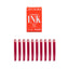 Platinum Dye Cartridge Ink - 10pcs - Red