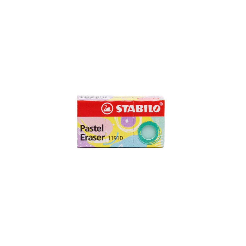 Stabilo Exam Grade 1191D Colourful Pastel Eraser | Hint of Mint