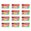 12pcs Stabilo Exam Grade 1191D Colourful Pastel Eraser | Hint of Mint