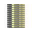 12pcs Sakura Pen-Touch Extra Fine 0.7mm Marker - Gold