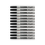 12pcs Sakura Pen-Touch Extra Fine 0.7mm Marker - Silver