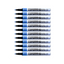 12pcs Sakura Pen-Touch Fine 1.0mm Permanent Marker - Blue