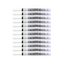 12pcs Sakura Pen-Touch Fine 1.0mm Permanent Marker - White
