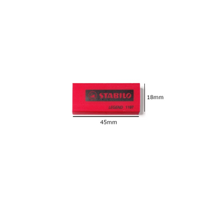 10pcs of Stabilo Legend 1197 Colourful Eraser
