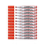 12pcs Stabilo Plan Whiteboard Marker - Bullet/Round Tip - Red