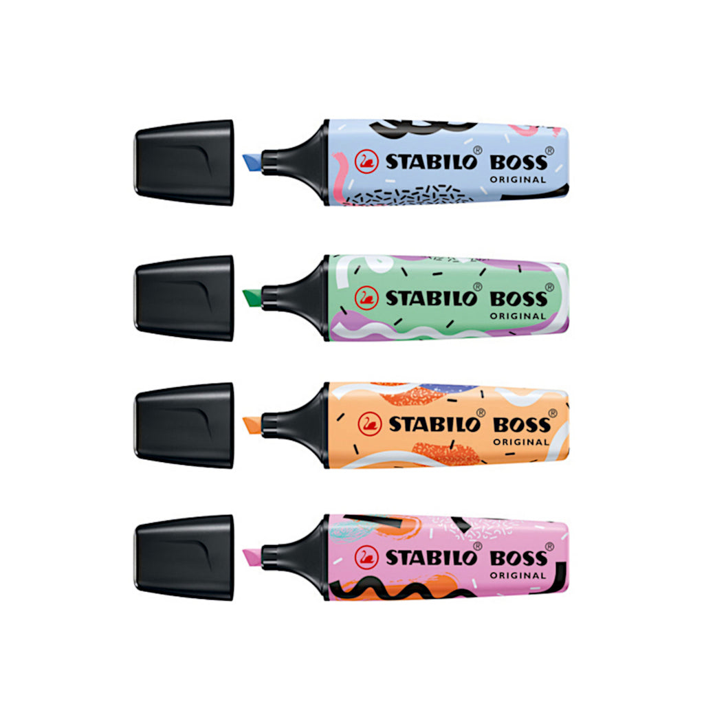 Stabilo Boss Original Pastel Colour By Ju Schnee - Pack of 6 Highlighters