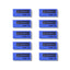 10pcs of Stabilo Legend 1197 Colourful Eraser - Blue