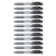 12pcs Stabilo Liner 308F Ballpoint Pen Fine - Black