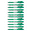 12pcs Stabilo Liner 308F Ballpoint Pen Fine - Green