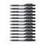 12pcs Stabilo Liner 308ML Ballpoint Pen - Medium 0.45mm - Black