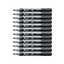 12pcs Stabilo Mark-4-All Permanent Marker - Bullet Tip - Black