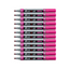 12pcs Stabilo Mark-4-All Permanent Marker - Bullet Tip - Pink