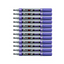 12pcs Stabilo Mark-4-All Permanent Marker - Bullet Tip - Violet/Purple